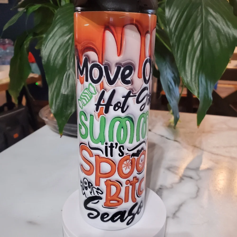 it's Spooky B**** Season 20oz Tumbler with duo lids 🎉sale